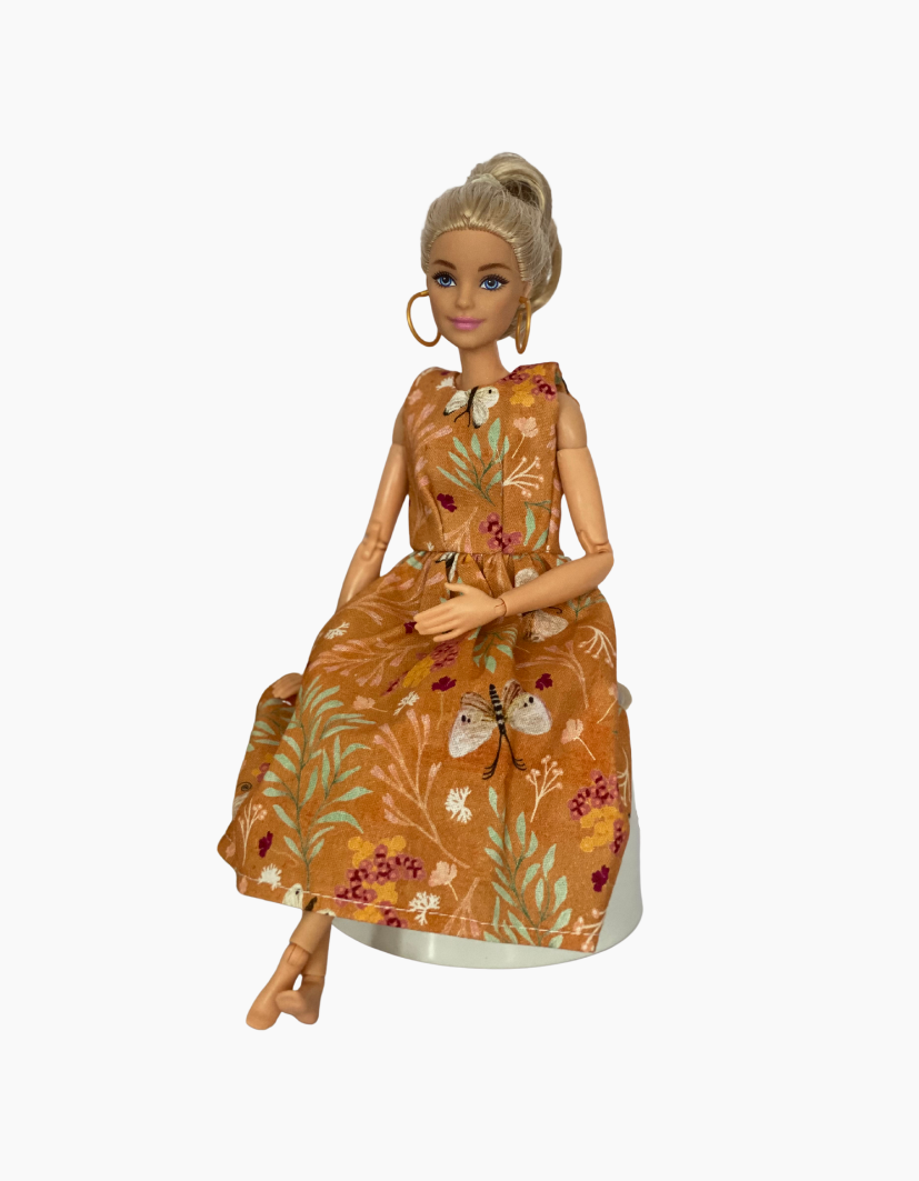 Dress | Butterflies & Bugs Collection | Fits Barbie Doll 29cm