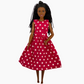 Dress | Patterned Collection | Fits Barbie Doll 29cm