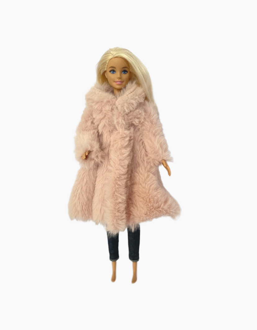 Fur Coat | Fits Barbie 29cm