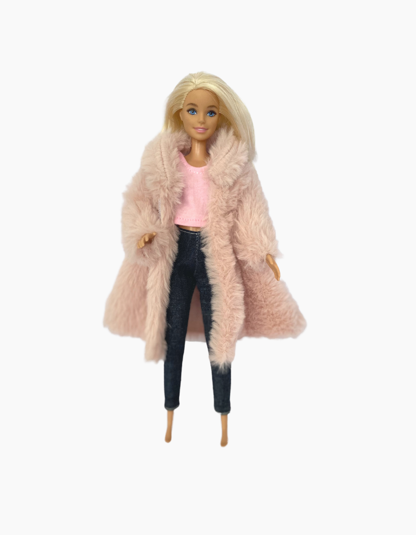 Fur Coat | Fits Barbie 29cm