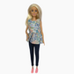 Peplum Tops | Floral Collection | Fits Barbie Dolls 29cm