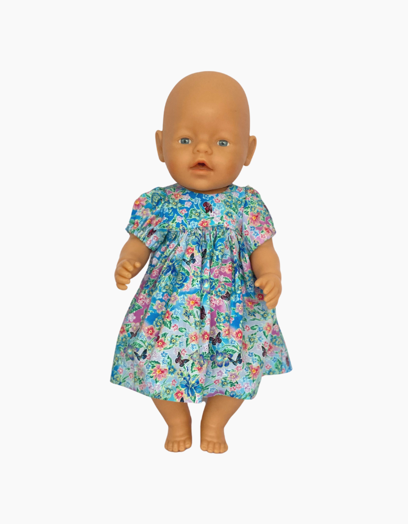 Dress | Butterflies & Bugs Collection | Fits Baby Born Doll 43cm