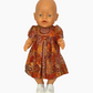 Dress | Indigenous Collection | Fits Baby Born Doll 43cm