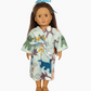 Dolls Dressing Gown | Boys and Girls | Fits Baby Born Doll 43cm