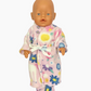 Dolls Dressing Gown | Boys and Girls | Fits Baby Born Doll 43cm