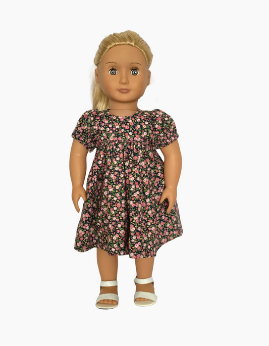 Dress | Pink Floral Collection | Fits Baby Born Doll 43cm