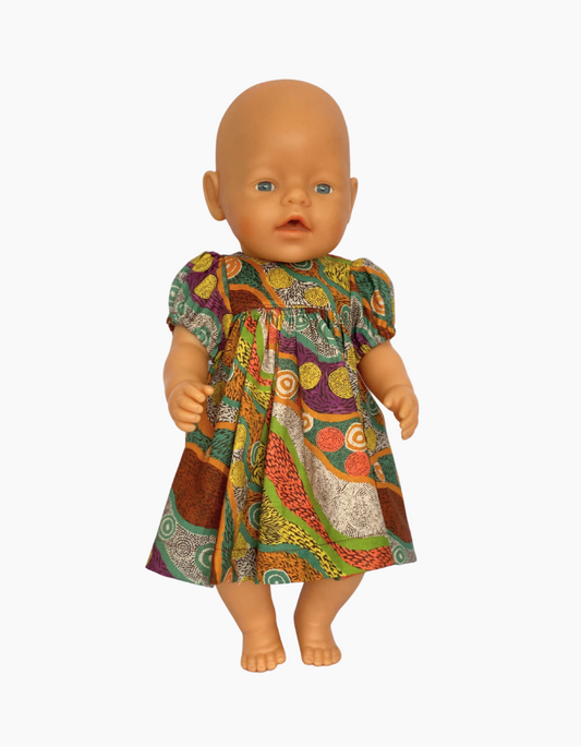 Dress | Indigenous Collection | Fits Baby Born Doll 43cm