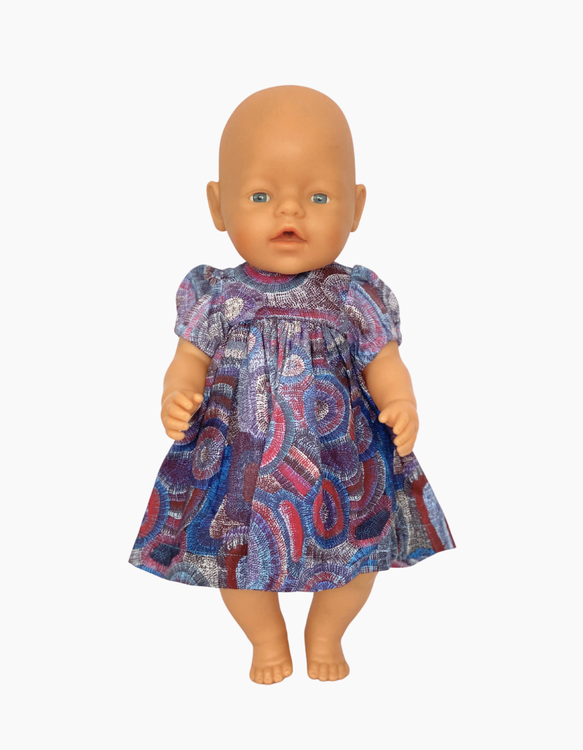 Dress | Indigenous Collection | Fits Baby Born Doll 43cm