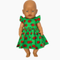 Dress | Patterned Collection | Fits Baby Born Doll 43cm