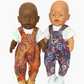 Overalls | Indigenous Collection | Boys & Girls | Fits Baby Born Doll 43cm