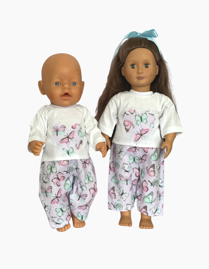 Pyjamas | Assorted colours | Fits Baby Born Doll 43cm