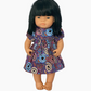 Dress | Indigenous Collection | Fits Miniland Doll 38cm