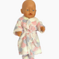 Dolls Dressing Gown | Boys and Girls | Fits Baby Born Doll 43cm