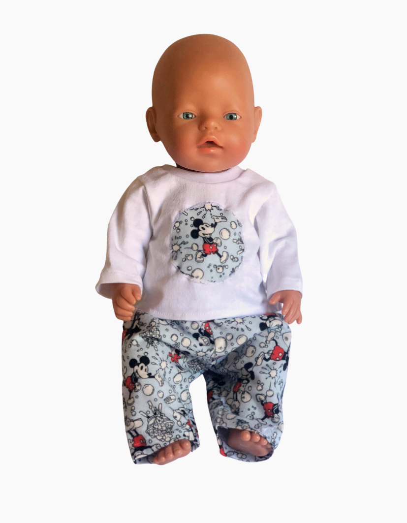 Pyjamas | Assorted colours | Fits Baby Born Doll 43cm