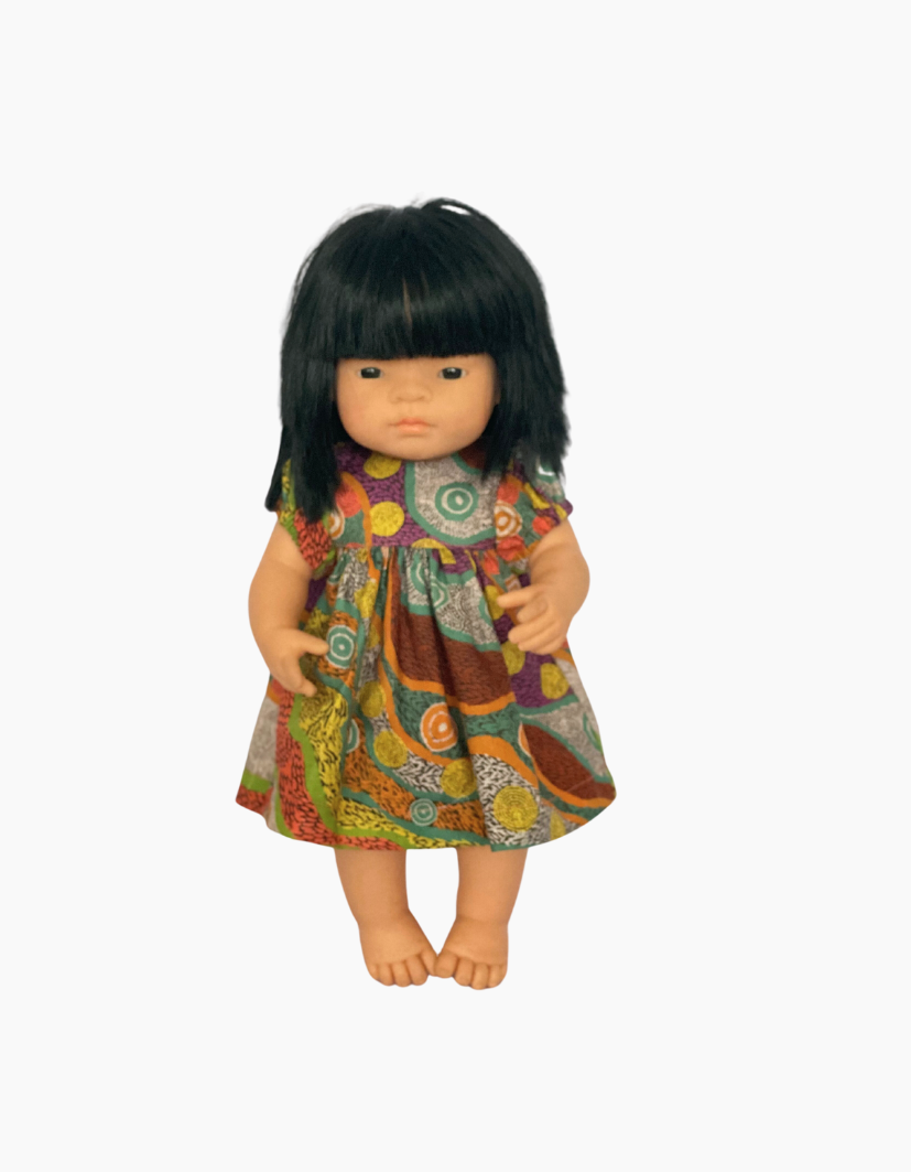 Dress | Indigenous Collection | Fits Miniland Doll 38cm