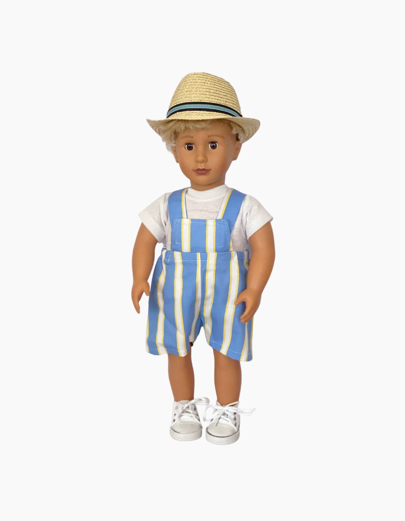 Shortalls | Assorted colours | Boys & Girls | Fits Our Generation 45cm Doll