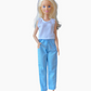 Long pants | Velcro Fastening | Fits Barbie Doll 29cm