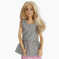 Peplum Tops | Gingham, Spots & Stripes Collection | Fits Barbie Dolls 29cm