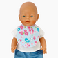 Doll Bib | Various Colours | Fits Baby Born Doll 43cm