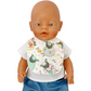 Doll Bib | Various Colours | Fits Baby Born Doll 43cm