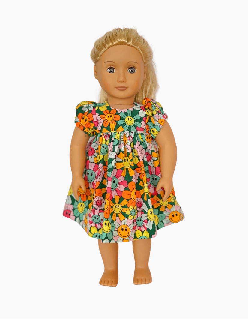 Dress | Patterned Collection | Fits Baby Born Doll 43cm