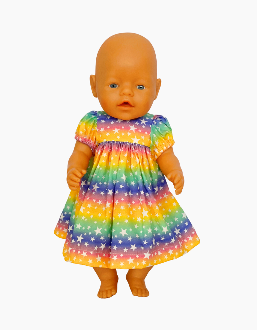 Dress | Patterned Collection | Fits Baby Born Doll 43cm