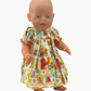 Dress | Patterned Collection | Fits Baby Born Doll 43cm