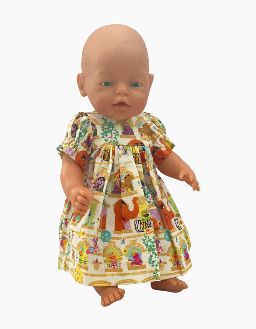 Dress | Patterned Collection | Fits Baby Born Doll 43cm