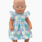 Dress | Patterned Collection | Fits Baby Born Doll 43cm