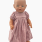 Dress | Patterned Collection | Fits Baby Born Doll 43cm