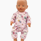 Pyjamas | Assorted colours | Fits Baby Born Doll 43cm