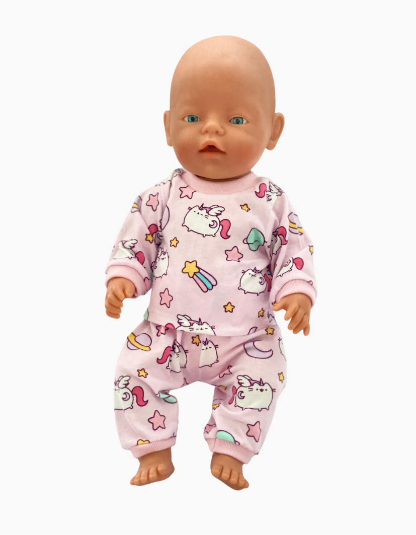 Pyjamas | Assorted colours | Fits Baby Born Doll 43cm