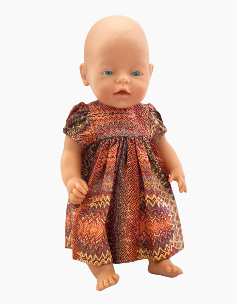 Dress | Indigenous Collection | Fits Baby Born Doll 43cm