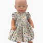 Dress | Floral Collection | Fits Baby Born Doll 43cm