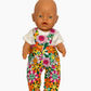 Overalls | Boys and Girls | Fits Baby Born Doll 43cm