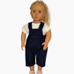 Overalls | Boys and Girls | Fits Baby Born Doll 43cm