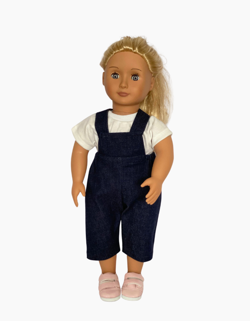 Overalls | Boys and Girls | Fits Baby Born Doll 43cm