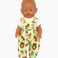 Overalls | Animal Collection | Boys and Girls | Fits Baby Born Doll 43cm