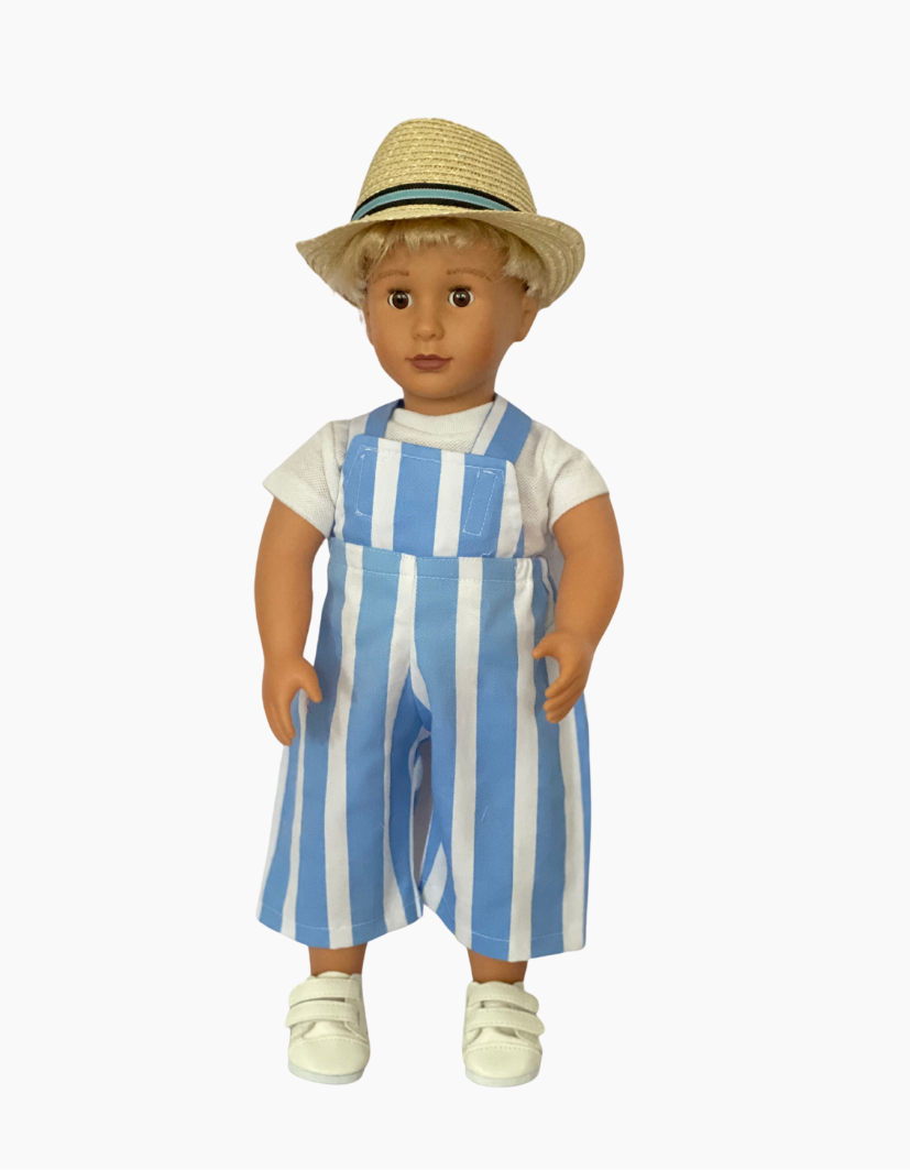 Overalls | Boys and Girls | Fits Baby Born Doll 43cm