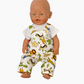 Overalls | Animal Collection | Boys and Girls | Fits Baby Born Doll 43cm