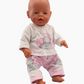 Pyjamas | Assorted colours | Fits Baby Born Doll 43cm