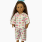 Flannelette Pyjamas | Boys and Girls | Fits Baby Born Doll 43cm