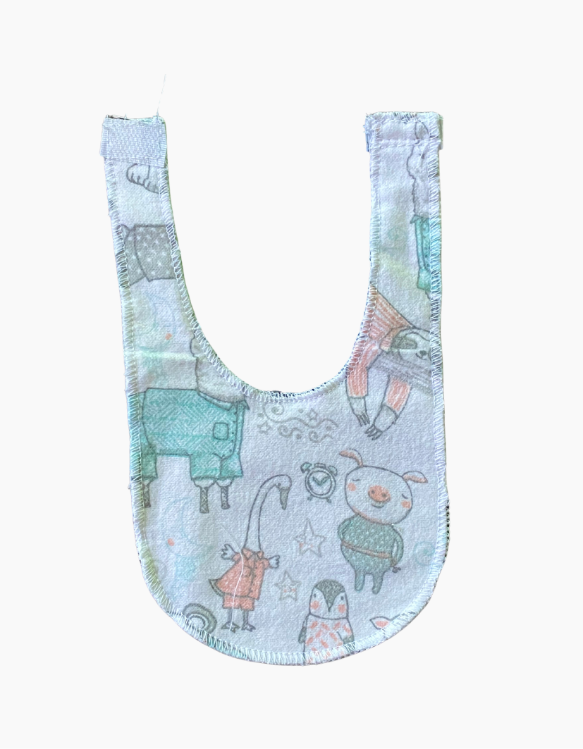 Doll Bib | Various Colours | Fits Baby Born Doll 43cm