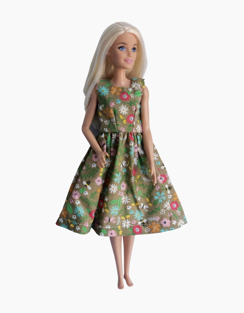 Dress | Butterflies & Bugs Collection | Fits Barbie Doll 29cm