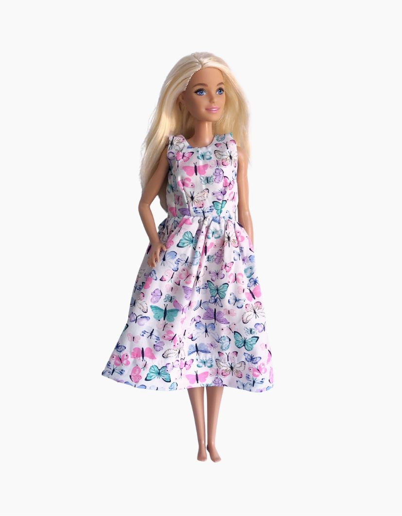 Dress | Butterflies & Bugs Collection | Fits Barbie Doll 29cm