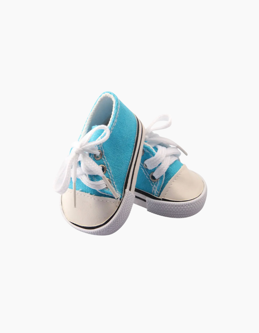 Canvas Sneakers | Boys & Girls | Assorted Colours | Suits 38-45cm Dolls