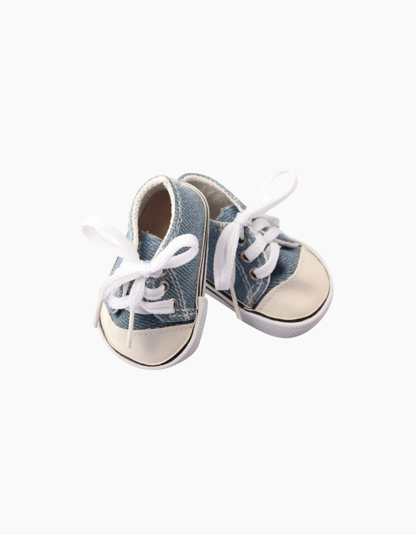 Canvas Sneakers | Boys & Girls | Assorted Colours | Suits 38-45cm Dolls