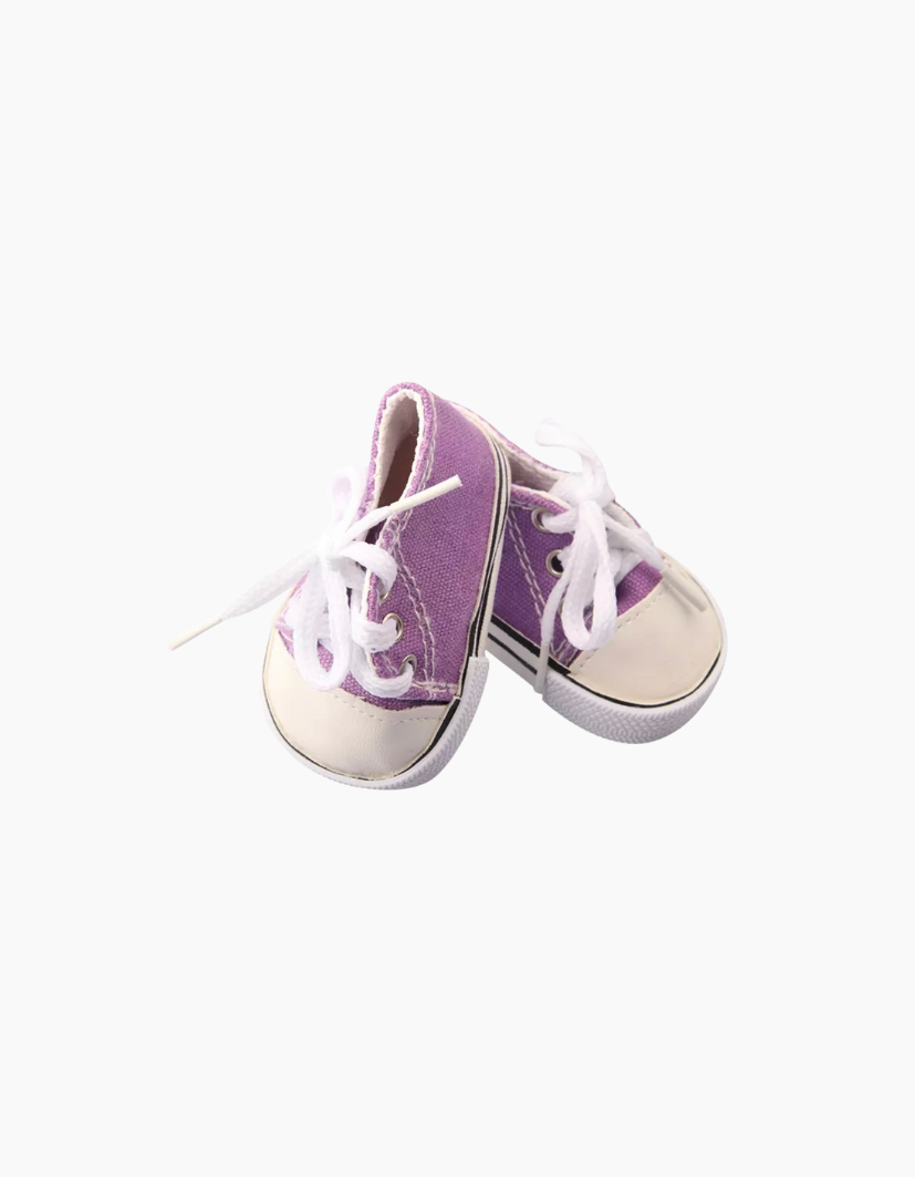 Canvas Sneakers | Boys & Girls | Assorted Colours | Suits 38-45cm Dolls