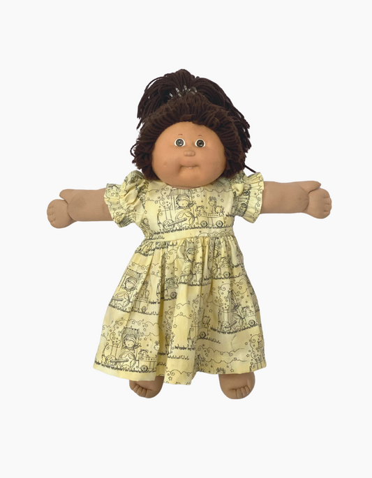 Dress | Patterned Collection | Fits Cabbage Patch Doll 46cm