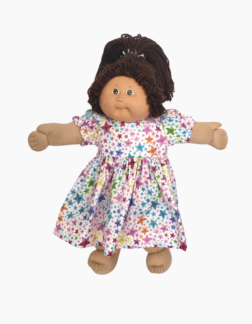 Dress | Patterned Collection | Fits Cabbage Patch Doll 46cm